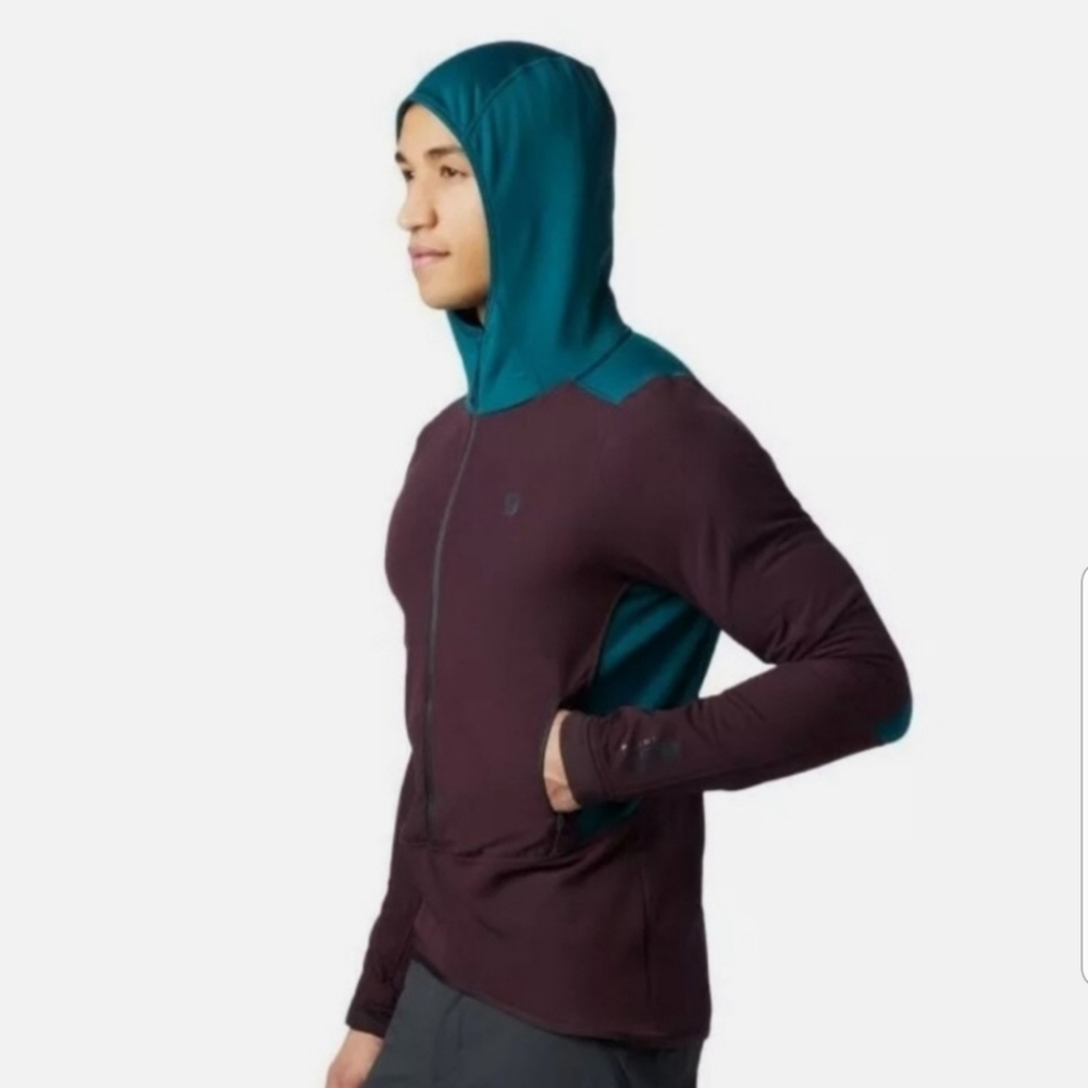 HP🌠NWT Mountain Hardware Keele Hybrid Hoody - Picture 3 of 16